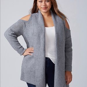 Lane Bryant gray sweater 22/24